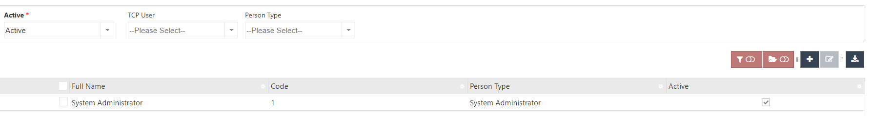 Screenshot 11.2 Users Section