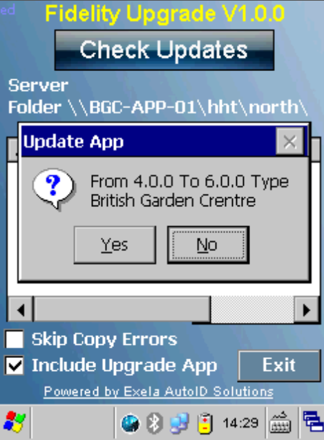 A screenshot of a computer updateDescription automatically generated